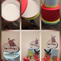 Torta scenografica Bing