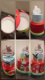 Torta scenografica Bing