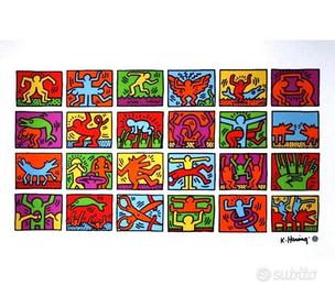 Keith Haring  Retrospect, 1989-1993 poster