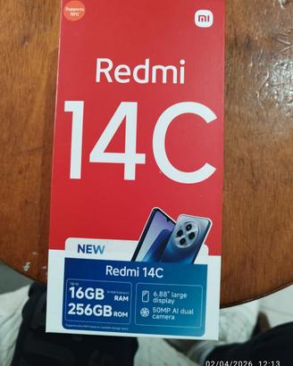 telefoniaRedmi 14 C 16gb 256 rom