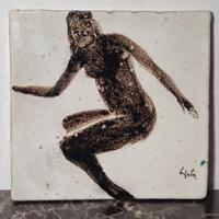 Mattonella ceramica Pietro lista, Salerno