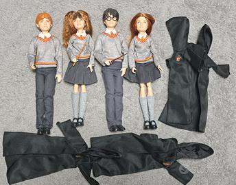 Action figure Harry Potter, Hermione, Ron, Ginny