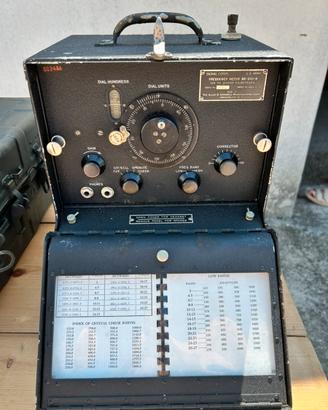 Strumento anni 40 bc221 ww2 made in usa