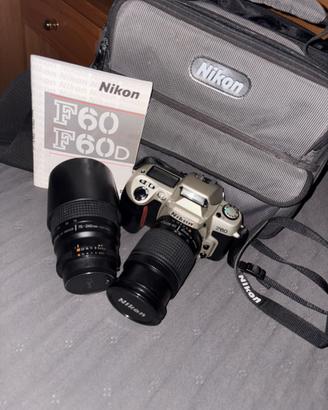 Kit Fotocamera Reflex Nikon F60