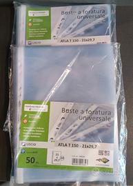 100 Buste trasparenti nuove 