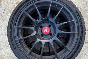 Set cerchi con gomme nuove per 500 abarth