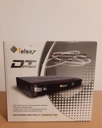 Decoder digitale terrestre Telsey DT Free + Teleco