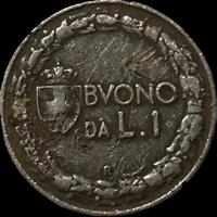 Moneta antica vittorio emanuele buono l.1