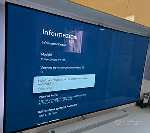 Philips Ambilight 77 pollici OLED 819 4K GoogleTV