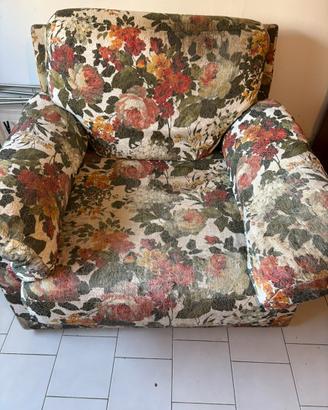 Poltrona floreale