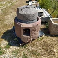 Macina sarda in pietra