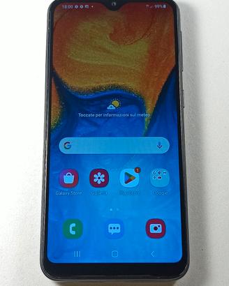 Samsung A20e ⭐ 3/32 NFC Sblocco Faccia Impronte