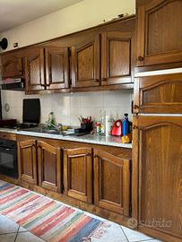 CUCINA LEGNO MASSICCIO DI CASTAGNO