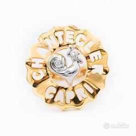 Anello Chantecler Capri in Oro Giallo e Bianco