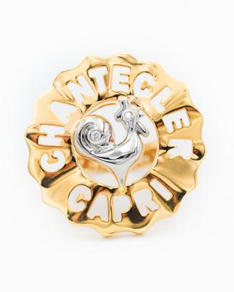 Anello Chantecler Capri in Oro Giallo e Bianco