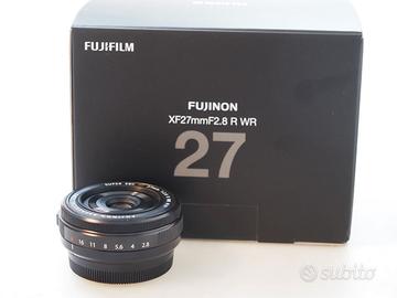FUJIFILM XF 27MM F 2.8 R WR IN PROMO