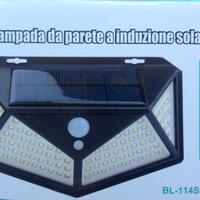 Lampada LED Solare Ricaricabile Sensore Movimento