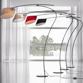 Lampada da terra Cattelan Italia "Flag" – cromo/ca