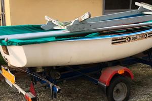 ALPA TRIS  REMI VELA MOTORE + carrello stradale ok