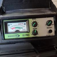 METAL DETECTOR DISCOVER X 3 USATO