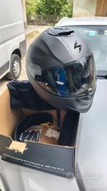 casco scorpion exo carbonio