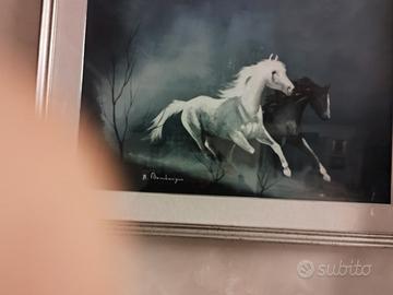 cavalli nella brughiera