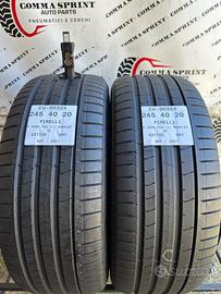 2 PNEUMATICI 245/40 R20 PIRELLI ESTIVE 75%