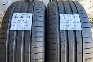2 PNEUMATICI 245/40 R20 PIRELLI ESTIVE 75%