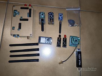 Kit HackRF e chip radio SDR