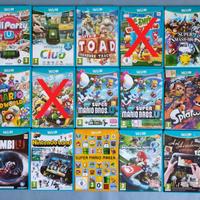 Wii U diversi giochi ORIGINALI ed accessori