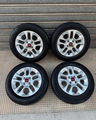 4 CERCHI IN LEGA 14 FIAT PANDA 2019