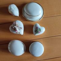 porta pillole ceramica vintage 