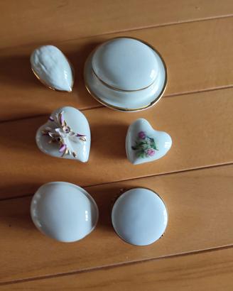 porta pillole ceramica vintage 