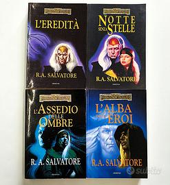 Saga Drizzt Do'Urden - 4 Libri R.A. Salvatore