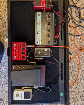 pedaliera per chitarra