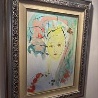 Quadro olio su tela Ernesto Treccani