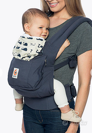 Marsupio frontale ERgobaby con Balene