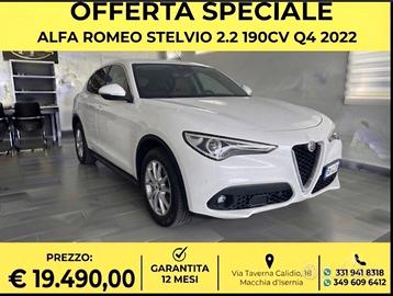 Alfa Romeo Stelvio 2.2 Turbodiesel 190 CV AT8 Q4 T