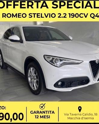 Alfa Romeo Stelvio 2.2 Turbodiesel 190 CV AT8 Q4 T