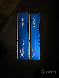 RAM DDR3 1600HZ 4x2 8gb