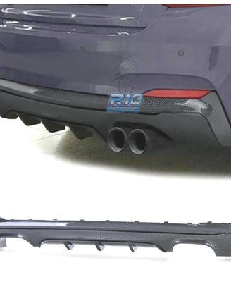 DIFFUSORE BMW F22 F23 LOOK M PERFORMANCE CARBONIO 