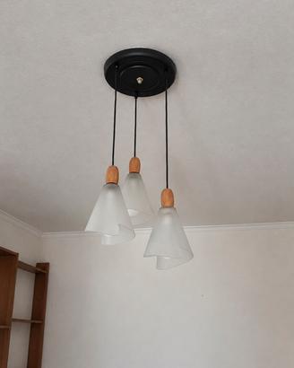 Lampadario a sospensione 3 luci