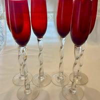 Bicchieri alti vetro