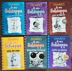 set di libri Diario di una schiappa