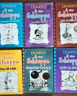 set di libri Diario di una schiappa