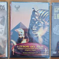 Lotto DVD-Meraviglie d'Egitto/Tesori del nilo/pano