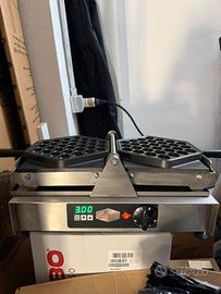 Piastra Bubble Waffle Professionale