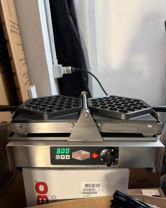 Piastra Bubble Waffle Professionale