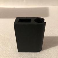 Supporto Parete Berenice Luceplan nero e grigio