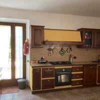 Cucina in finta muratura